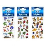 Abtibilduri - calatorii, set 16-17 buc, Sticker Boo, 489561