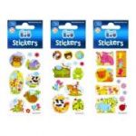 Abtibilduri - pasari, animalute, set 10-11 buc, Sticker Boo, 382533
