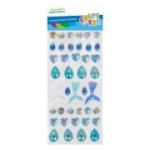 Accesorii creatie - stickere autoadezive - sirena cristal, 8x20 cm, Craft with Fun 567265