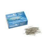 Ace cu gamalie Office Cover, metalice, 28mm, argintii, cutie 50g