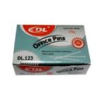 Ace cu gamalie CNX DL123, metalice, 28mm, argintii, cutie 20g