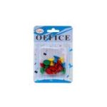 Ace panou pluta Office Cover P-5032, metalice, mari, diverse culori, blister 12 buc