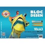 Bloc de desen A3 Koh-i-noor, Girafa, 10 file, 180g/mp, K99200A3006SF
