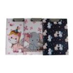 Clipboard A4 simplu CNX 044/BJ008, diverse modele dreams, cu rigla de 30cm pe lateral