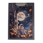 Clipboard A4 simplu CNX D299, model astronaut, pentru baieti