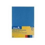 Coperta indosariere A4 Office Cover LG-01, carton albastru, imitatie piele, 230g/mp, top cu 100 coli