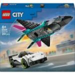 LEGO City. Avion cu reactie vs masina 60489, 259 piese