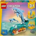 LEGO Creator. Animale marine Delfini superbi 31385, 542 piese