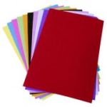 Coli fetru A4, 1mm, diverse culori, set 10 coli, Colorarte, HYZ- 629