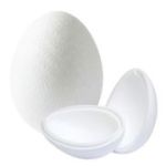 Accesorii creatie - polistiren HD - ou din 2 parti, alb, 14x20cm, Colorarte