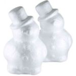 Accesorii creatie - polistiren - om de zapada, alb, 17.5x10cm, set 2 buc, Colorarte