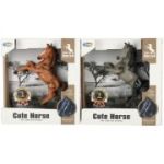 Figurina - cal, 15cm, diverse culori, 3+ ani, MegaCreative, 499907