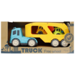 Camion de transport auto MegaCreative Bioplastic 524556, 35cm, include 2 masini, plastic, multicolor, 3+ ani