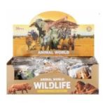 Jucarie figurina animal salbatic MegaCreative 571510, 8x9cm, pvc, 36 buc/display, +3 ani