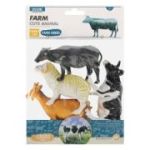 Jucarie figurine animale domestice MegaCreative 454709, set 4 bucati