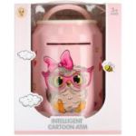 Pusculita electronica - cu cifru, cu maner, necesita baterii, roz, MegaCreative 482922, 3+ ani