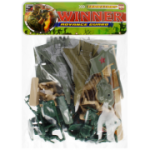 Jucarie set armata (soldati, avioane, arme, cai) MegaCreative, 511591, pvc, +3 ani