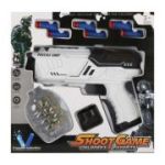 Jucarie set pistol + 6 gloante spuma + proiectile cu apa MegaCreative 569473, 20x13x5cm