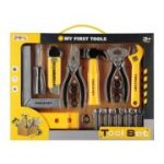 Jucarie set unelte constructie MegaCreative 571380, 37x28x3cm, pvc, 19 piese, +3 ani