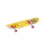 Jucarie skateboard antistres MegaCreative 567150, 10x1x3cm cu efecte luminioase +3ani