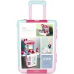 Set de joaca 4 in 1 - stand cosmetice tip troller - accesorii diverse incluse, MegaCreative 483207, 3+ ani
