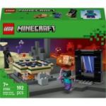 LEGO Minecraft. Calatorie prin portalurile Nether si End 21584, 192 piese