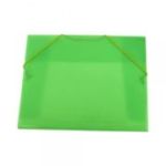 Mapa plastic CNX, cu elastic, A4, 38 microni, verde