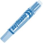 Marker tabla CNX G-206D, varf rotund, reincarcabil, albastru