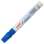Marker cu vopsea UNI PX-20, varf rotund, 2. 2-2. 8mm, albastru