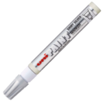 Marker cu vopsea UNI PX-20, varf rotund, 2. 2-2. 8mm, argintiu lucios