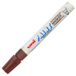 Marker cu vopsea UNI PX-20, varf rotund, 2. 2-2. 8mm, maro