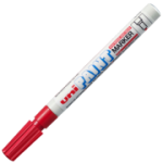 Marker cu vopsea UNI PX-21, varf rotund, 0. 8-1. 2mm, rosu