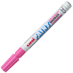 Marker cu vopsea UNI PX-21, varf rotund, 0. 8-1. 2mm, roz
