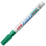 Marker cu vopsea UNI PX-21, varf rotund, 0. 8-1. 2mm, verde