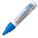 Marker cu vopsea UNI PX-30, varf tesit, 4. 0-8. 5mm, albastru