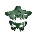 Masca petrecere fluturas, cu sclipici, diverse culori, set 12 buc