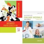 Pachet Matematica. Ghid complet si memorator Evaluarea Nationala clasa a 8-a - Daniela Stoica, Felicia Sandulescu