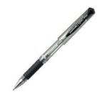 Pix cu gel Uni-ball Signo Broad UM-153, 0. 7mm, cu capac, corp transparent, grip cauciucat, negru