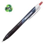 Pix Jetstream Uni-ball SXN-150E, 1. 0mm, cu mecanism, grip cauciucat, 81% din materiale reciclate, rosu