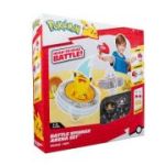 Pokemon Set de joaca Battle Spinner cu doua figurine (Pikachu 1, Mew, PokĂ© Ball, & Pok Ball)