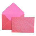 Plic color C7L CNX, rosu metalizat, 120g/mp, 75x110mm, set 10 buc