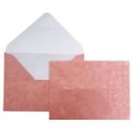 Plic color CNX, roz metalizat, 120g/mp, 130x180mm, cu model, set 10 buc
