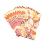 Plic color CNX, diverse culori, 110x160mm, model cu trandafiri, set 10 buc