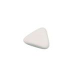 Radiera CNX BG-ER052, triunghi, 45x45mm, alb