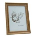 Rama foto No. K115, PVC, 13x18cm, maro natur