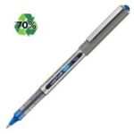 Roller Uni-ball Eye UB-157E, 0. 7mm, cu capac, 70% din materiale reciclate, albastru