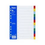 Separator plastic Noki 59126, A4, set 12 culori