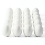 Accesorii creatie - polistiren - ou mic, alb, 3cm, set 20 buc, Colorarte