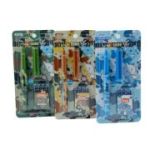 Stilou CNX 6325, cu penita ascunsa, pastic, 4 patroane, model camuflaj