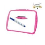 Tabla de scriere Keyroad KR972016 / KR971184, 22x28. 8cm, 2 fete (alb, patratele), + marker si burete